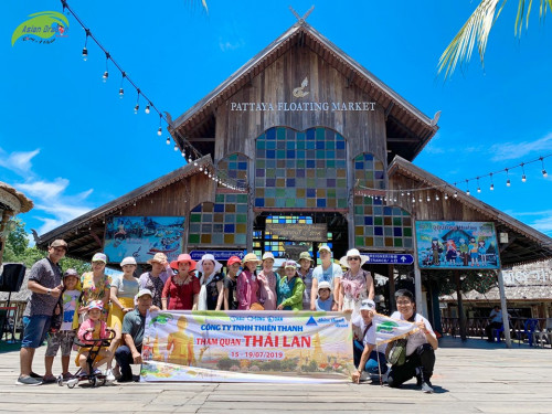 Đoàn Resort Thiên Thanh du lịch Thái Lan khởi hành 15-7-2019